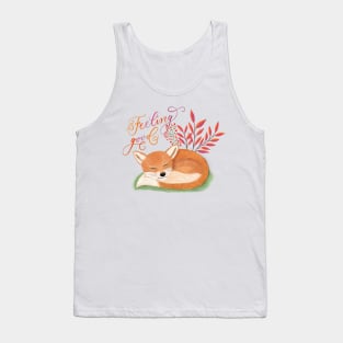 Fox and good vibes Tank Top